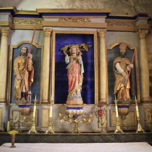 L'église Saint-Cyr de Saint-Cirgues-de-Malbert. © Jean-Michel Peyral